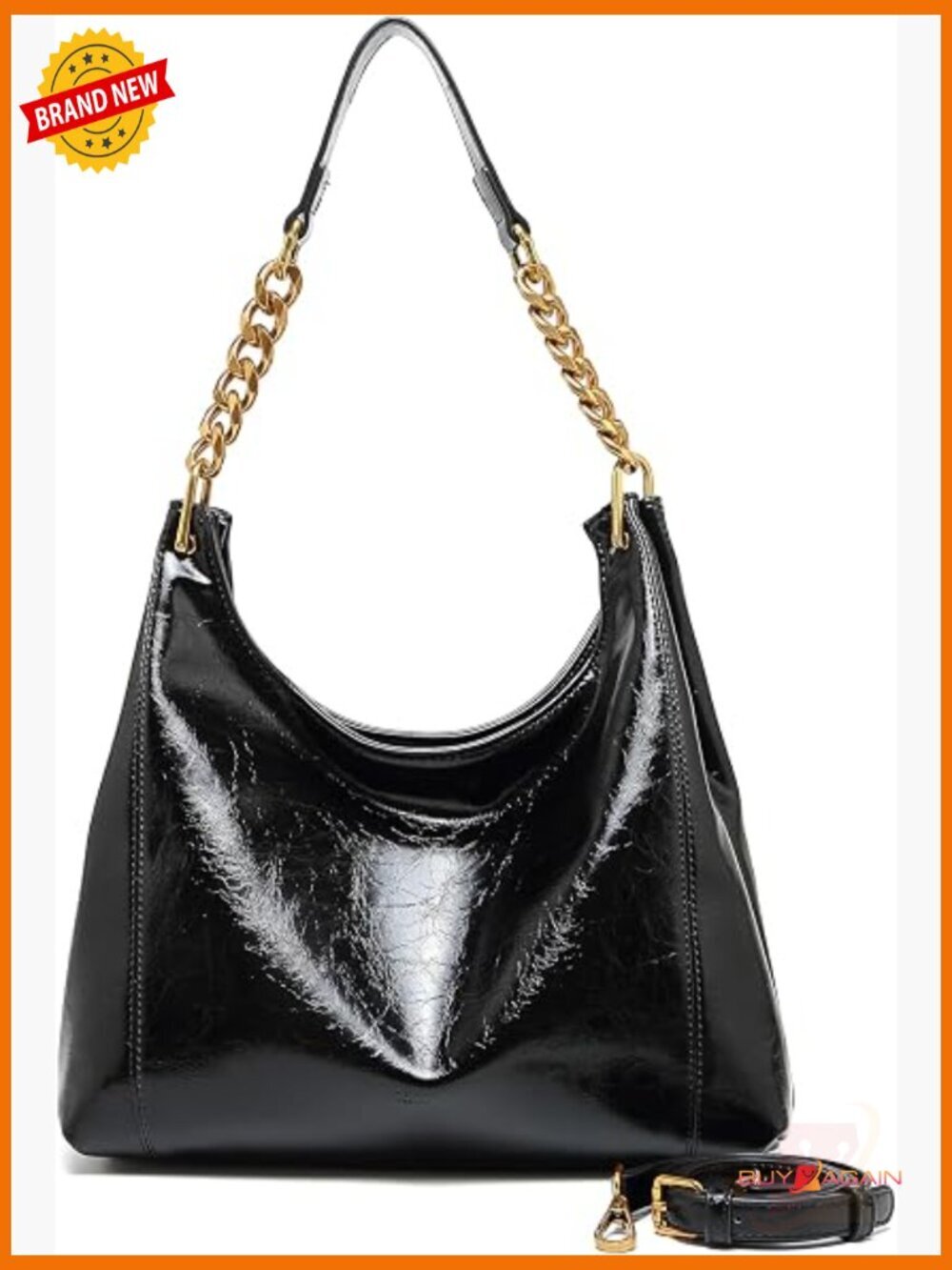 Small Vegan Leather Shoulder Crossbody Bag with Top Handle